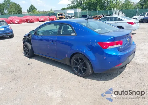 2011 Kia Forte Koup Sx z USA, uszkodzony, nr VIN KNAFW6A35B5353499